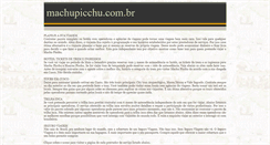 Desktop Screenshot of machupicchu.com.br