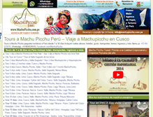 Tablet Screenshot of machupicchu.biz